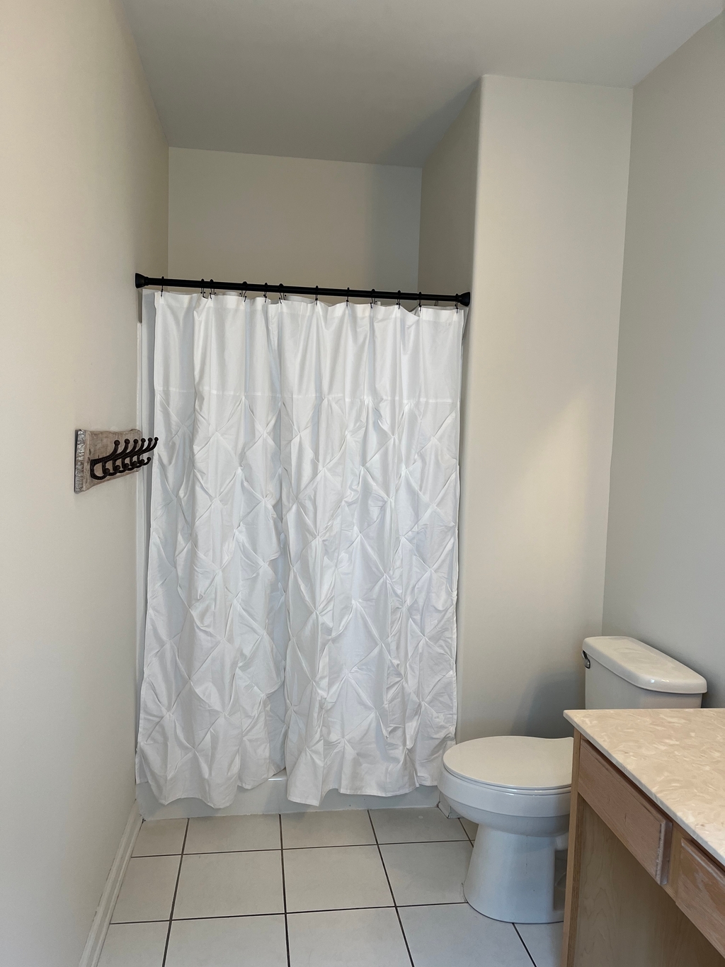 Stall shower in master bath