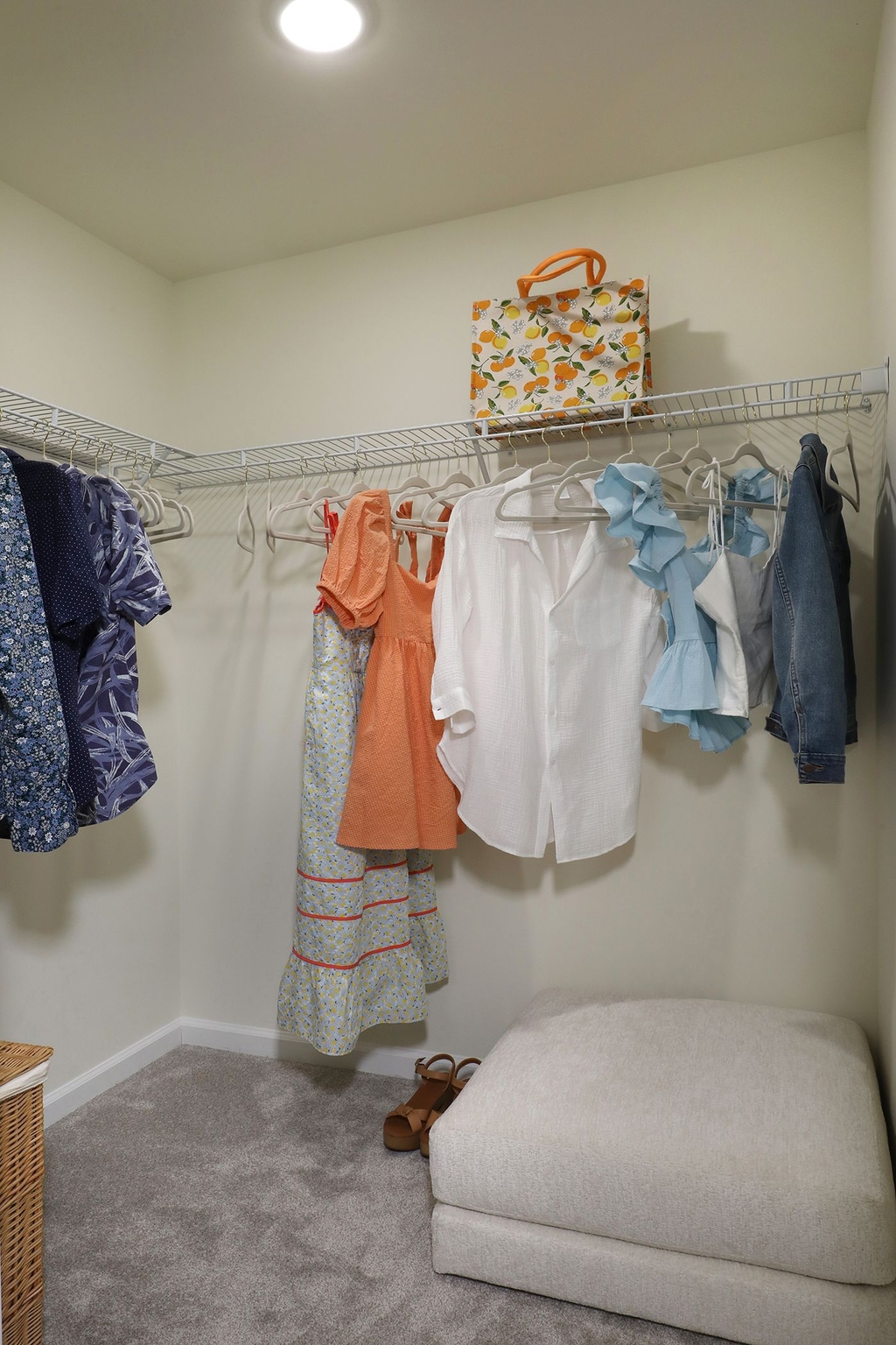 Master walk in closet