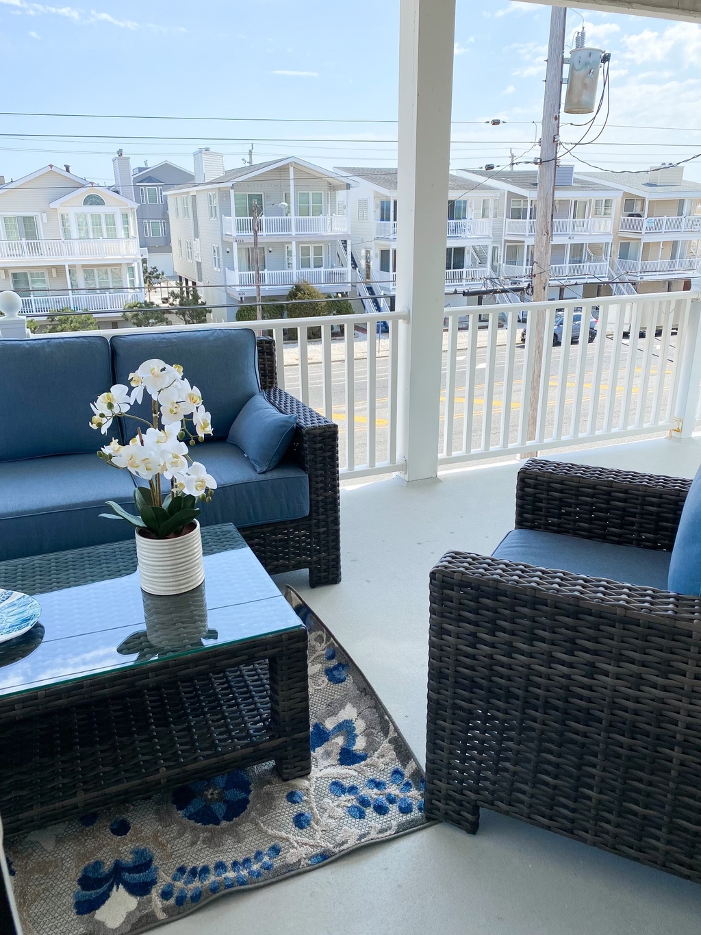 Front deck