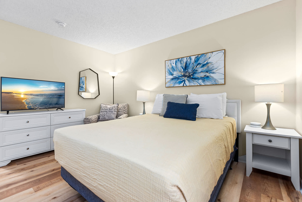Queen bed