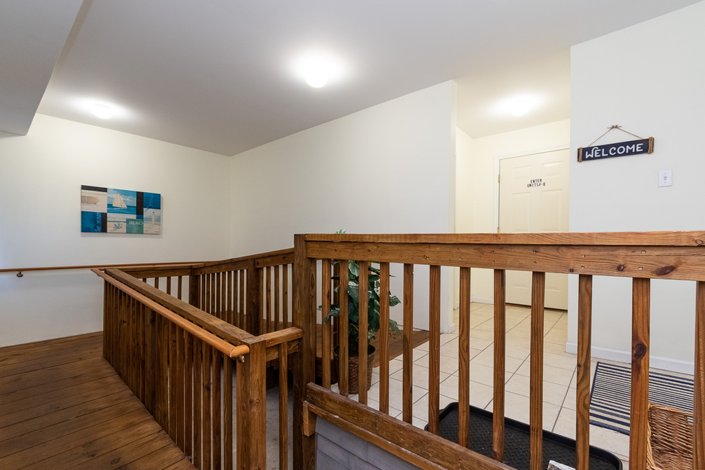 Ramp access in common area leading to the condo