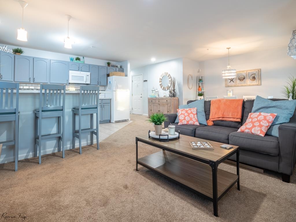 Couch in family room