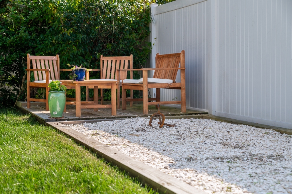 Horseshoe and/or bocce ball court