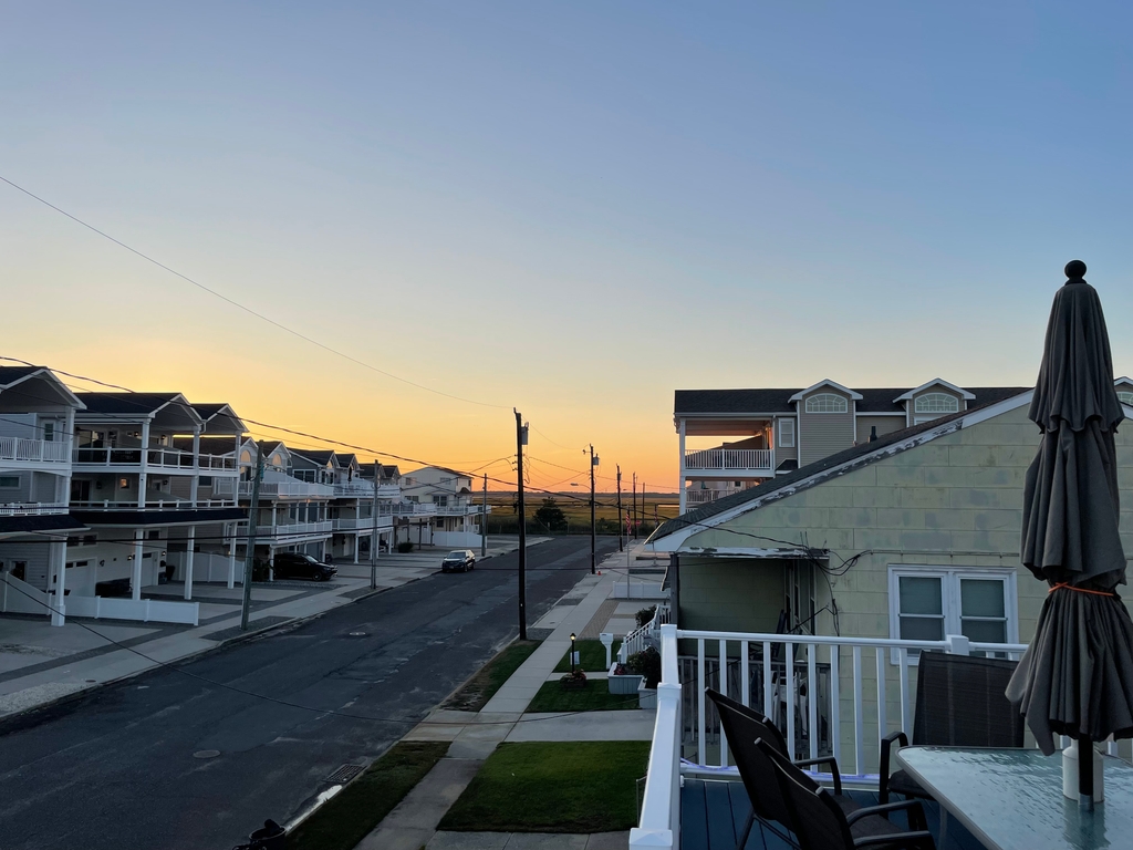 front deck bay view