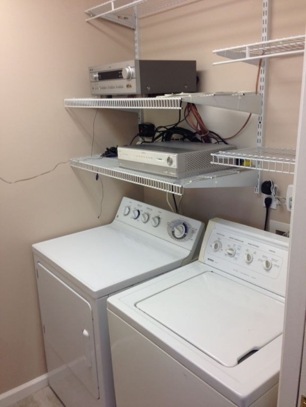 Washer, Dryer and Radio