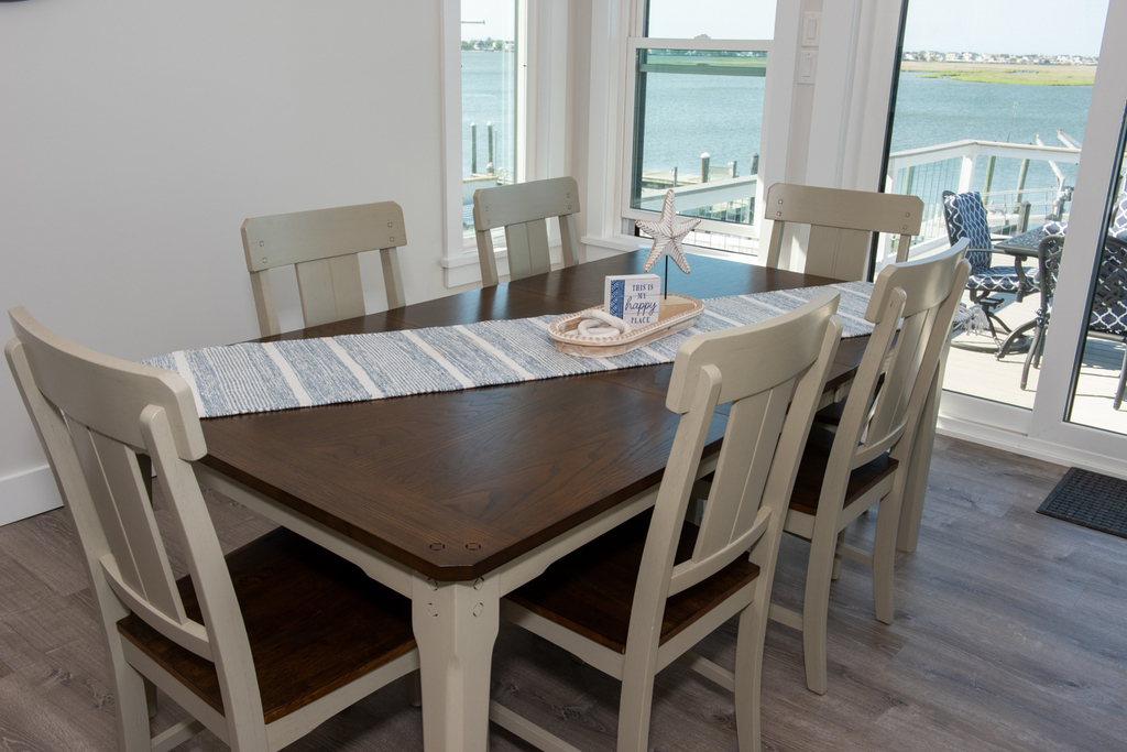 Dining Room w/Bay Views
