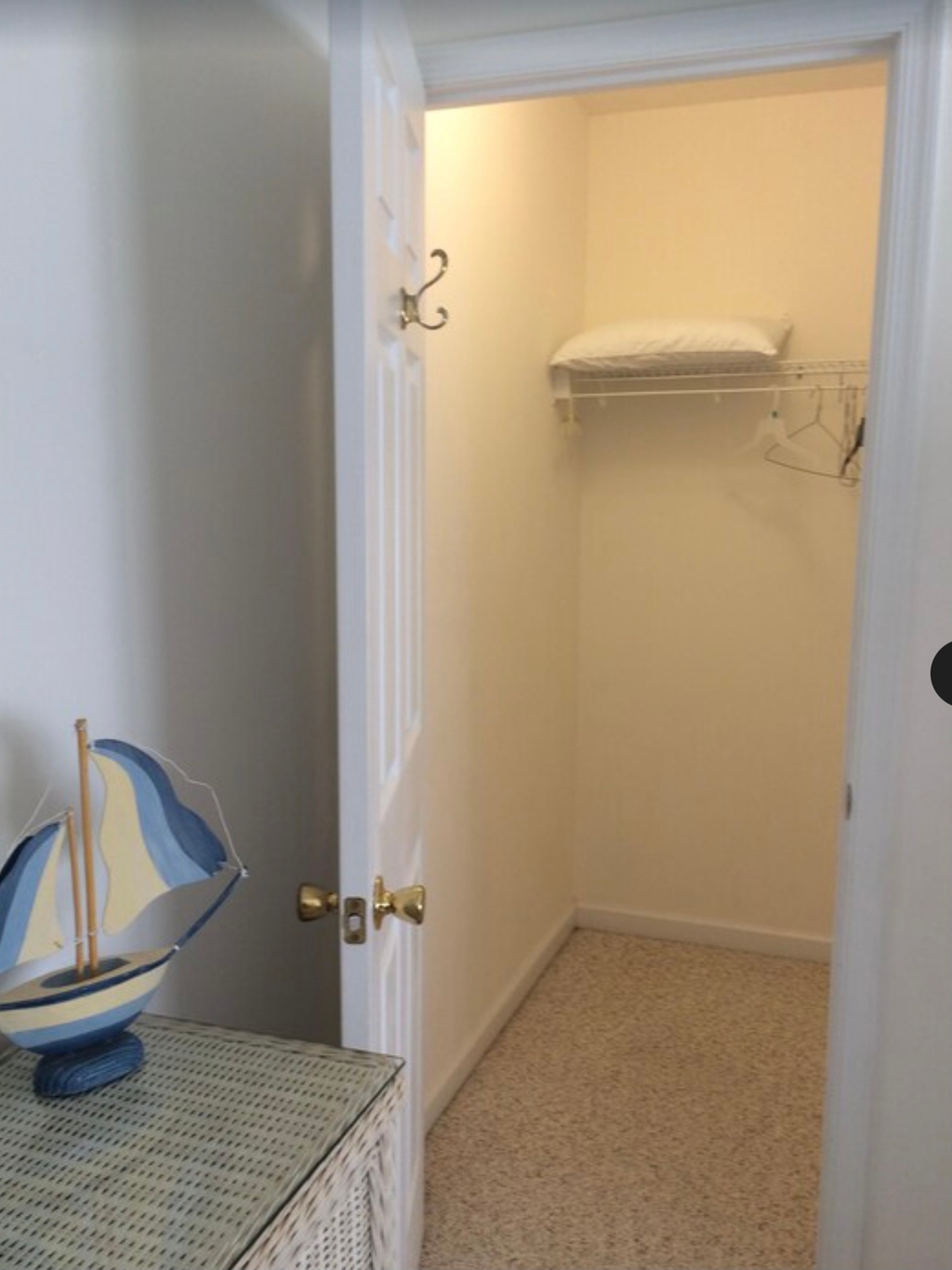 Master bedroom walk-in closet