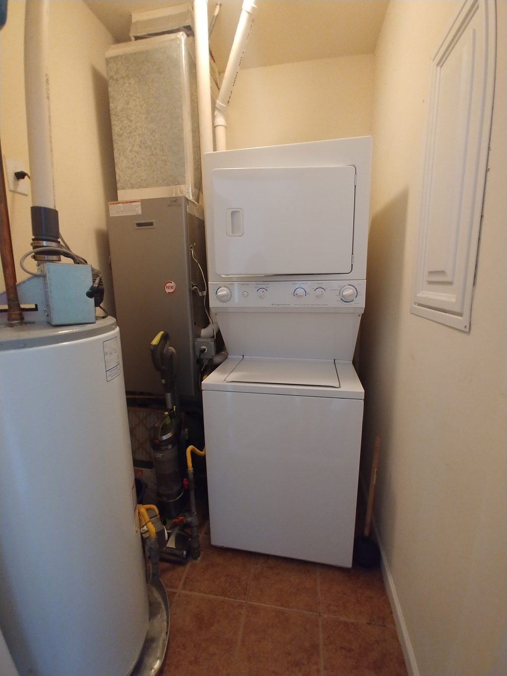 Laundry closet 2nd floor