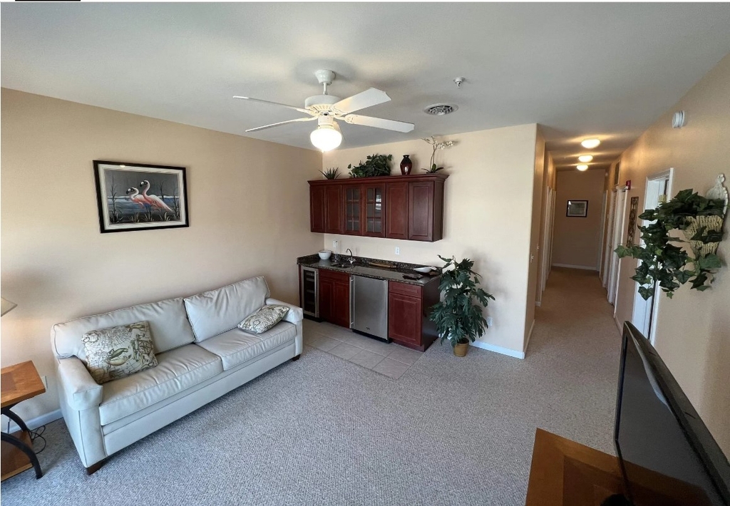 2nd floor den with wet bar