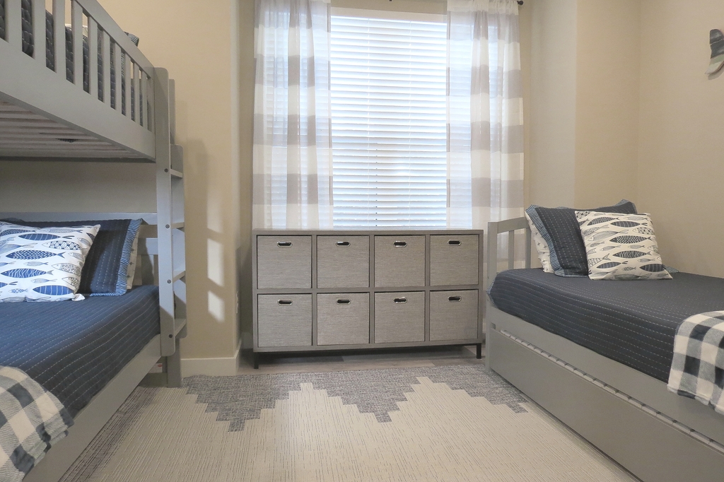 3rd Bedroom: twin over twin bunk  &amp;amp; twin trundle
