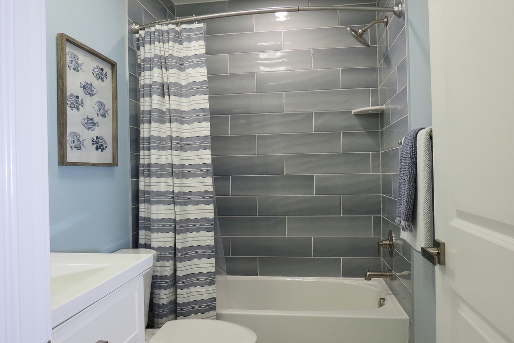 Main bath tub/shower