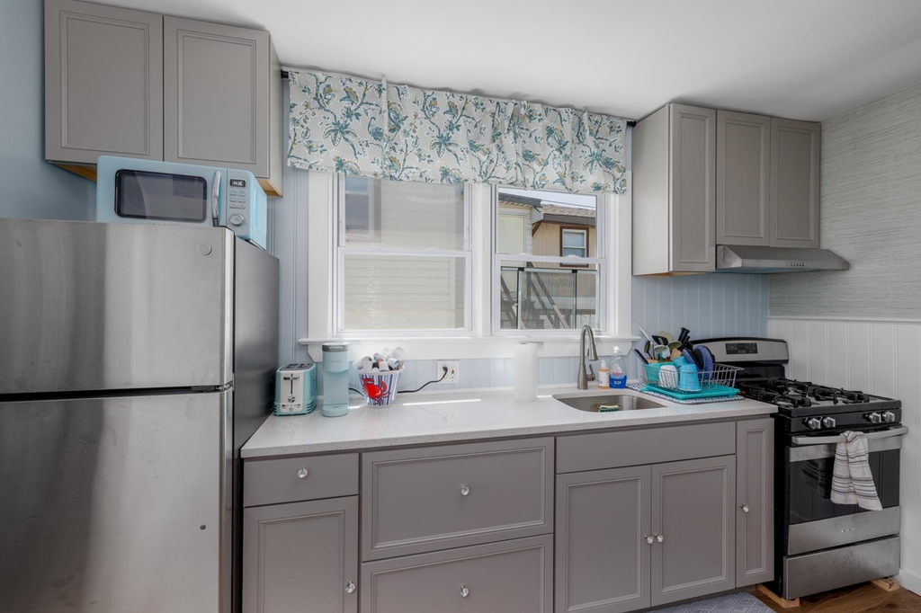 Newly remodeled kitchen