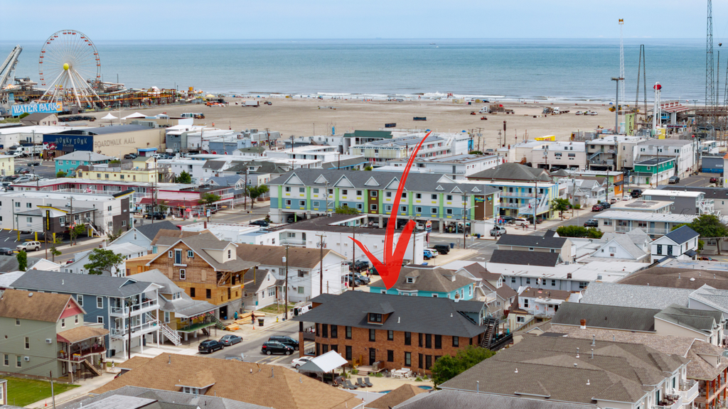 Aerial view of location