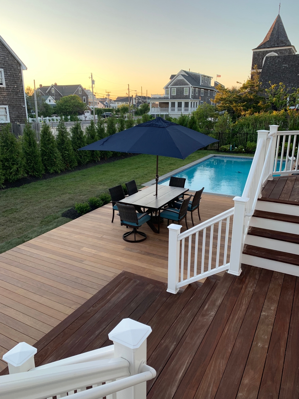 Pool and deck