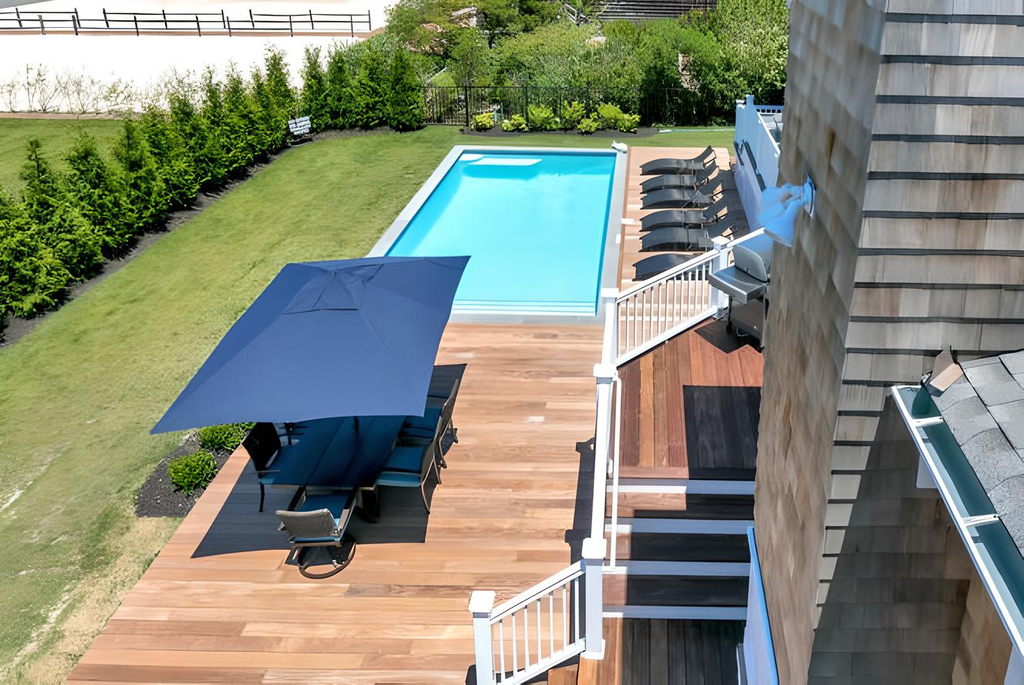 view of pool 2nd floor