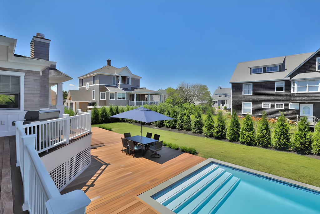 pool and deck view