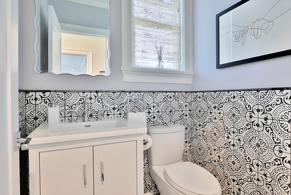 1st floor powder room