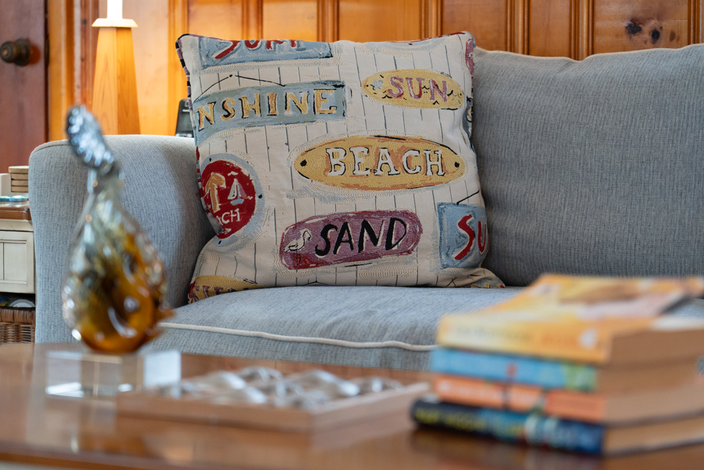Beachy details throughout