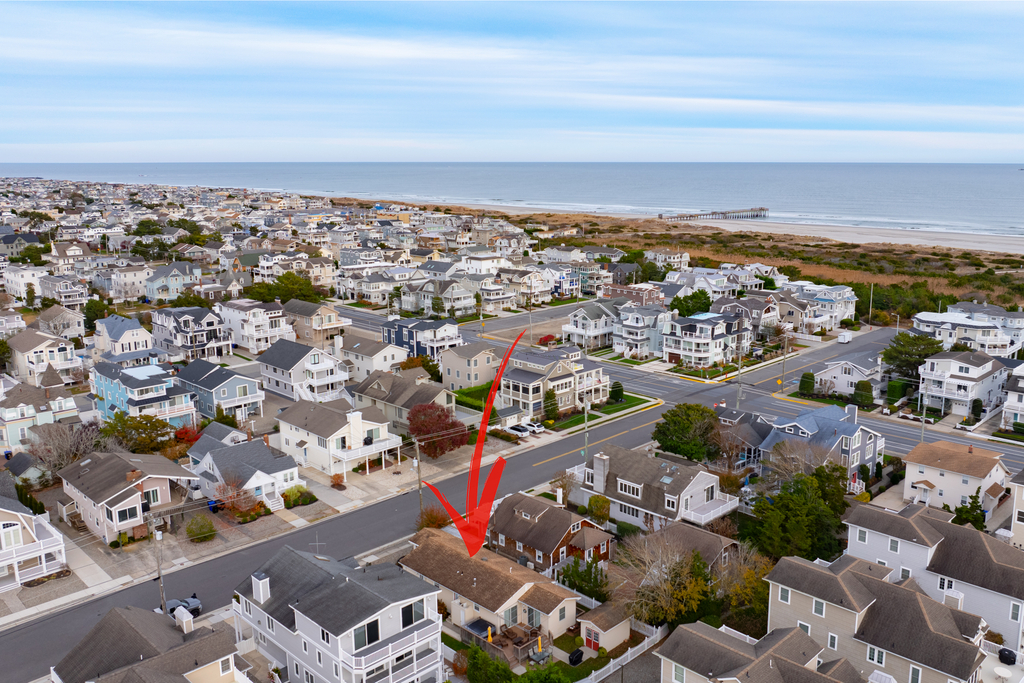 Smell the salt air...one block to the beach!