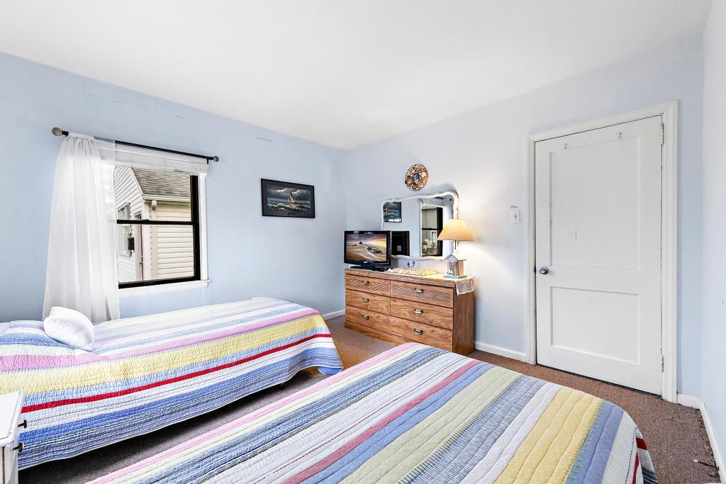Two single beds, bedroom 1 second view.