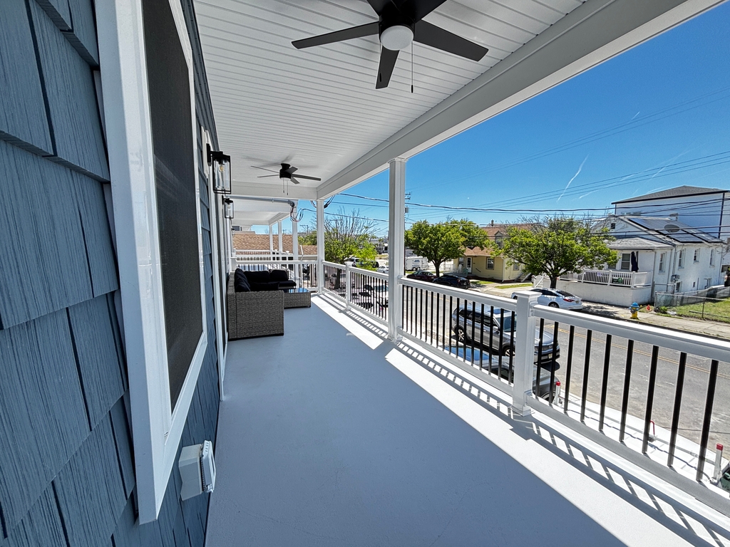 Front deck