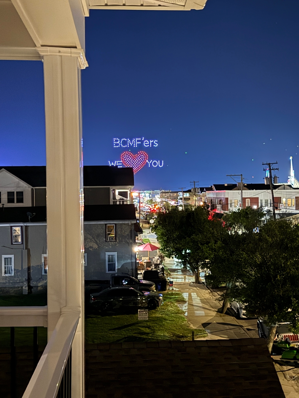 BCMF view from the porch