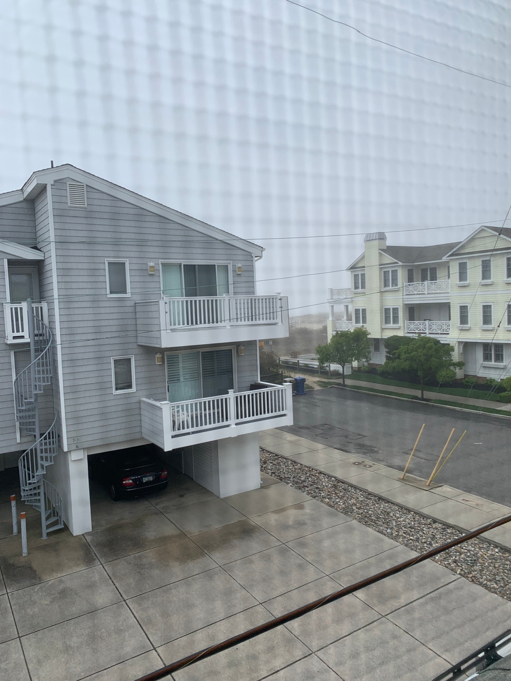 Ocean view from the living room.