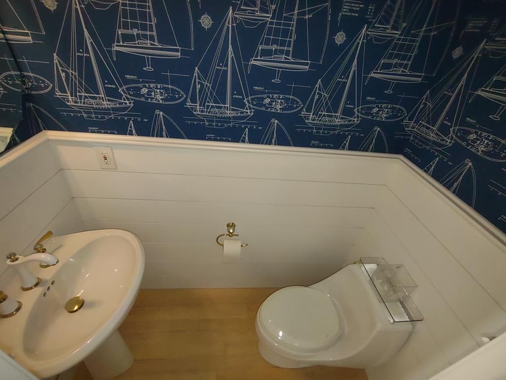 Living Level powder room