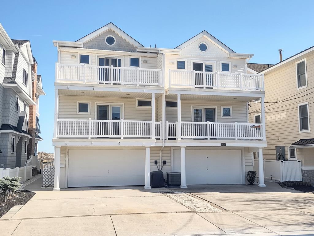 Garage storage included