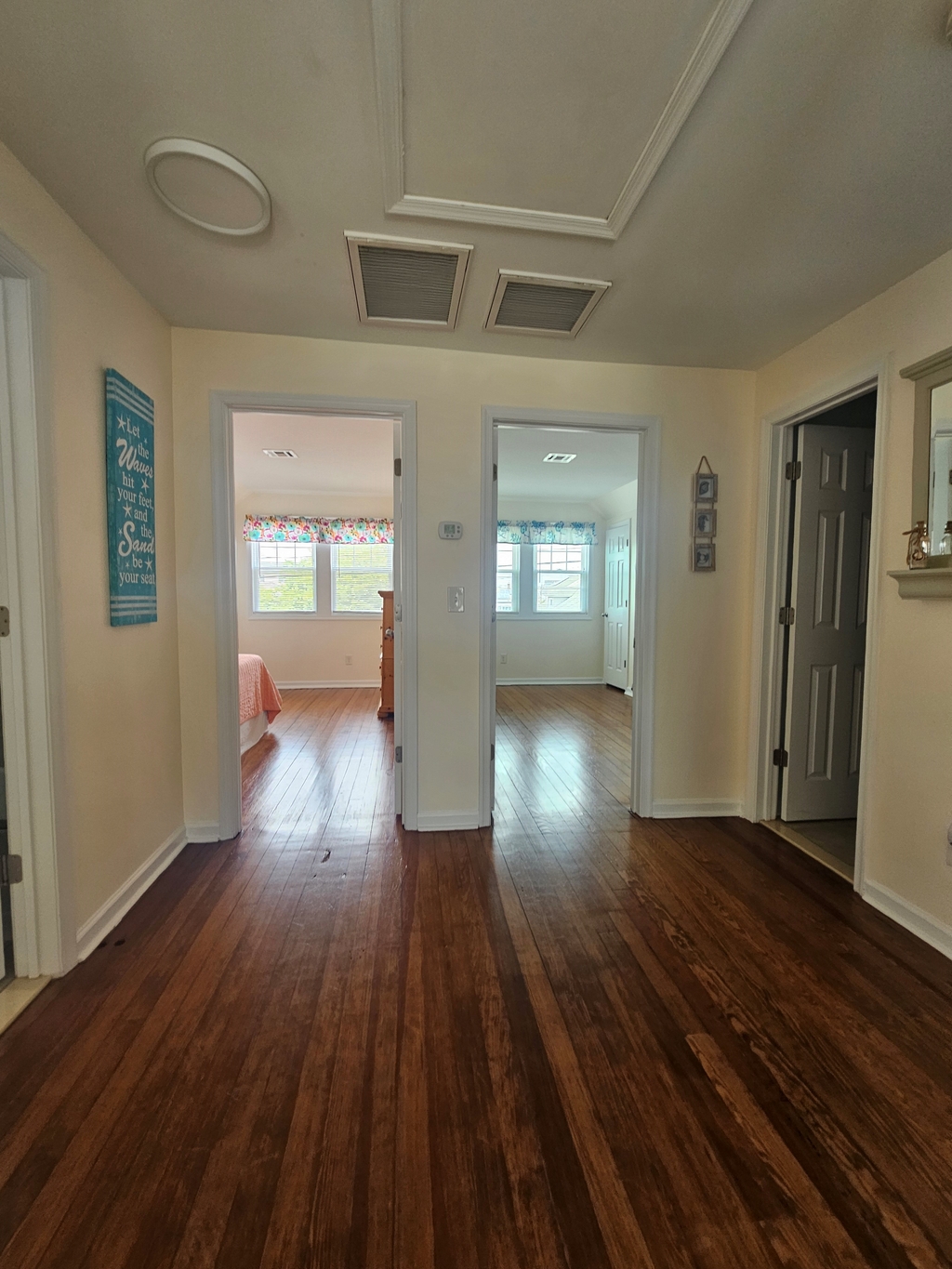 upstairs hallway