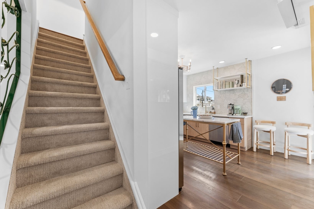 stairs to 3rd level and rooftop terrace