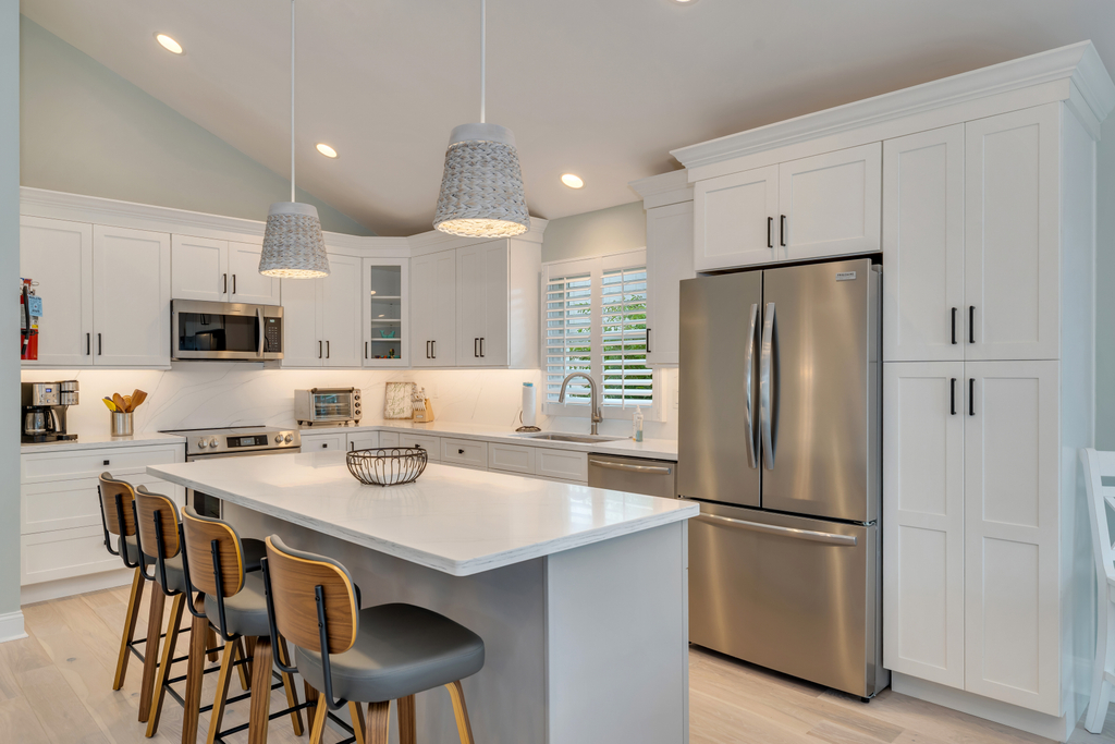 Gourmet kitchen ready for vacation meals