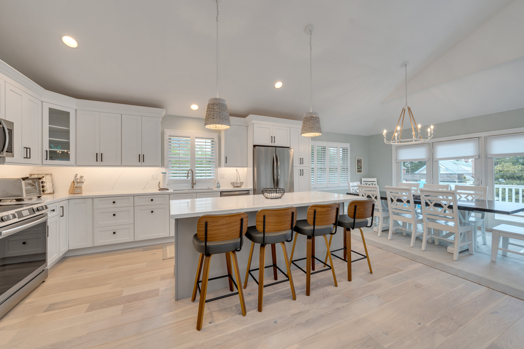 Gourmet kitchen ready for vacation meals