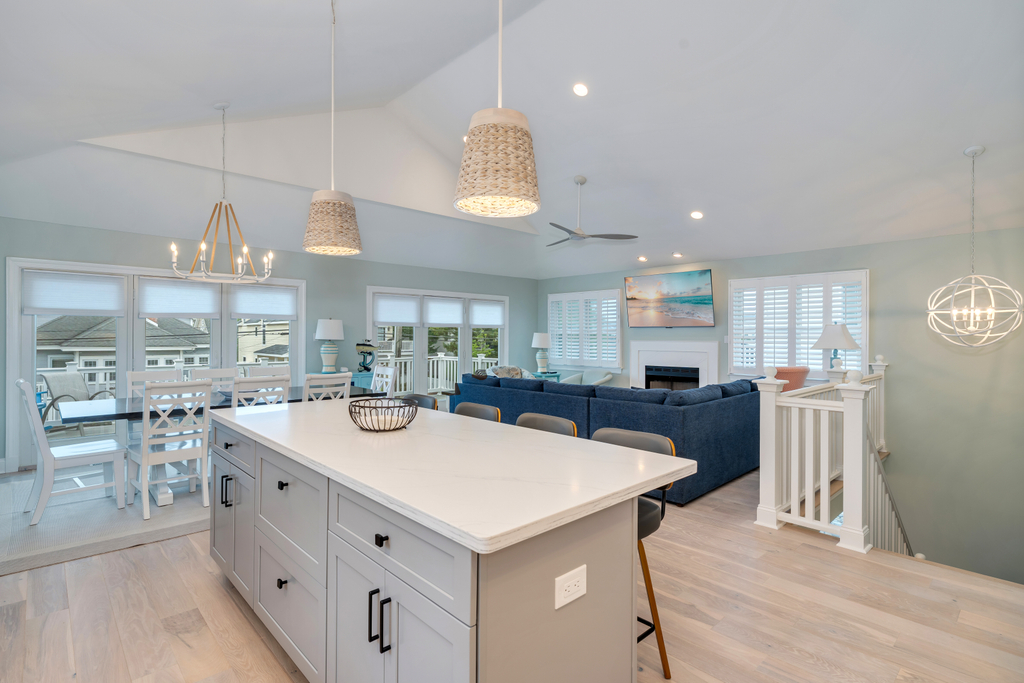 Gourmet kitchen ready for vacation meals