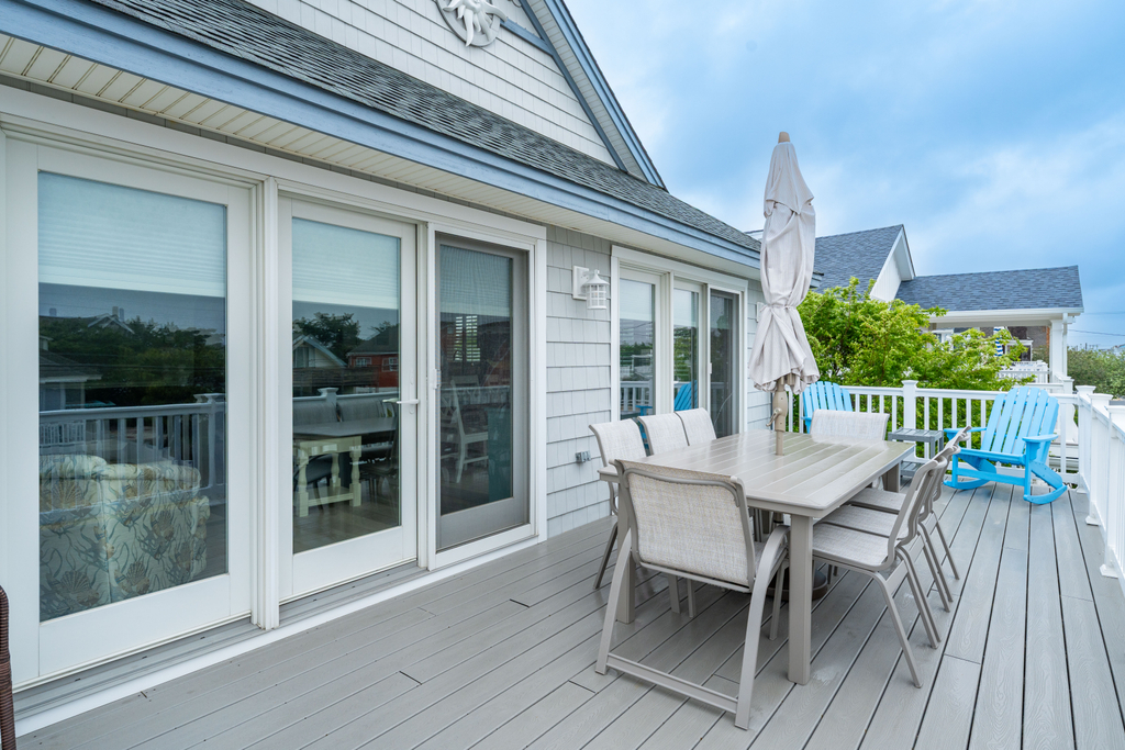 Relax and unwind by the private heated pool