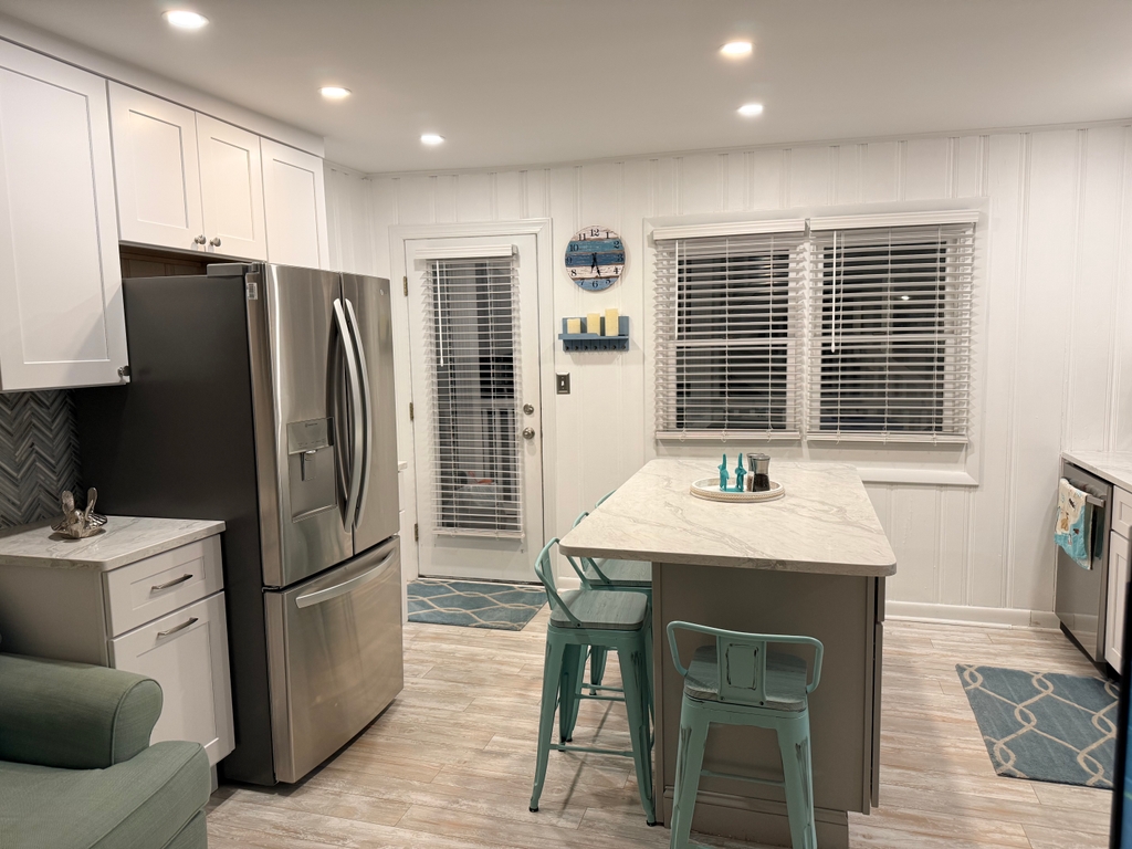 Fully stocked kitchen 