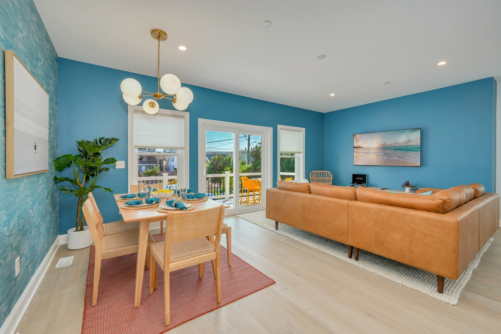Open-Concept Living &amp;amp; Dining Area