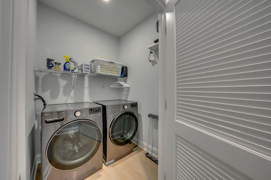 Laundry Area - Starter pods provided