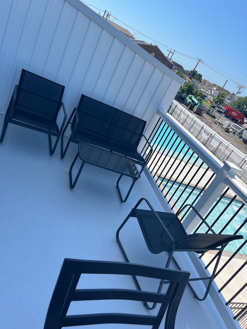 Rear 2nd Fl Deck -Pool view