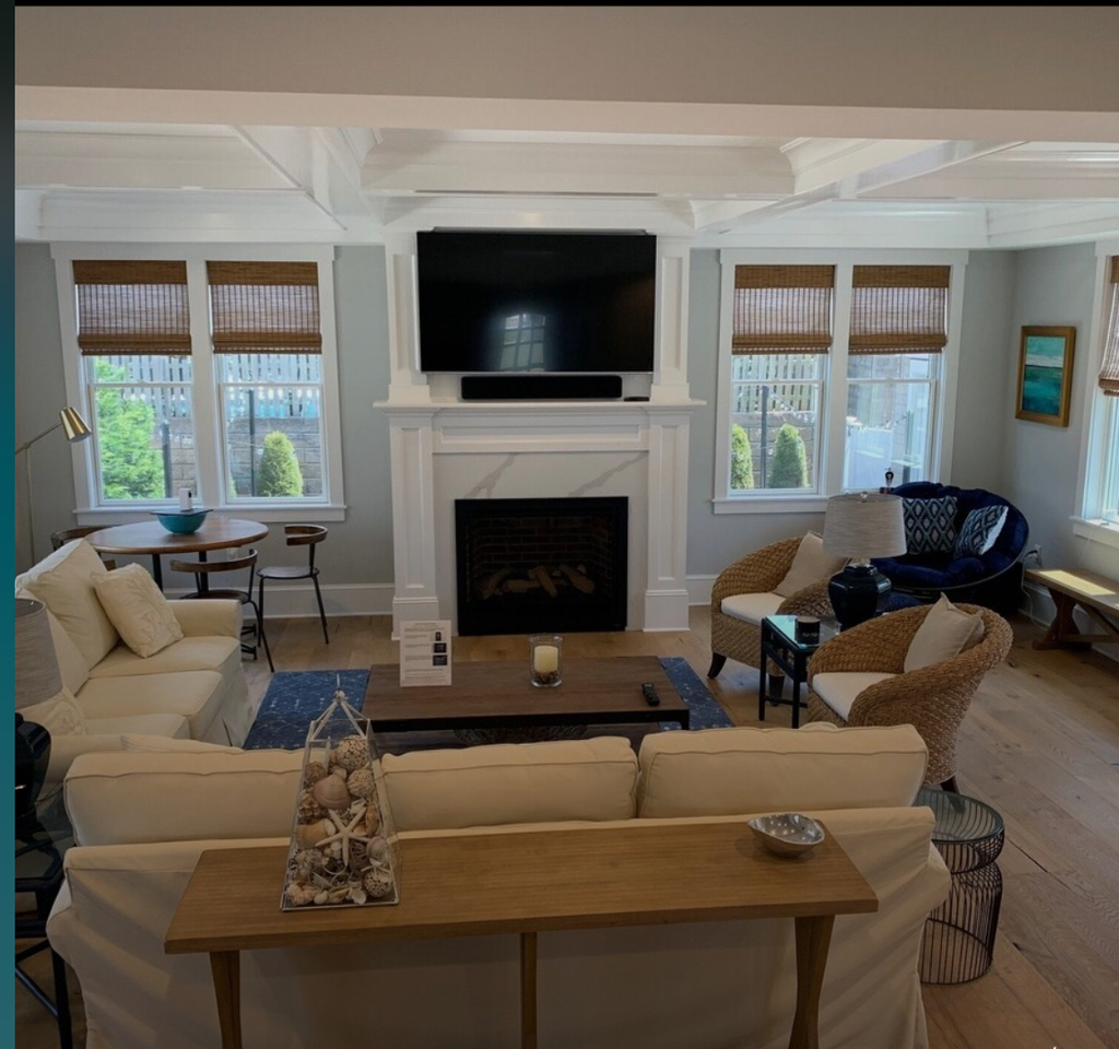 Living room. Sonos sound throughout house