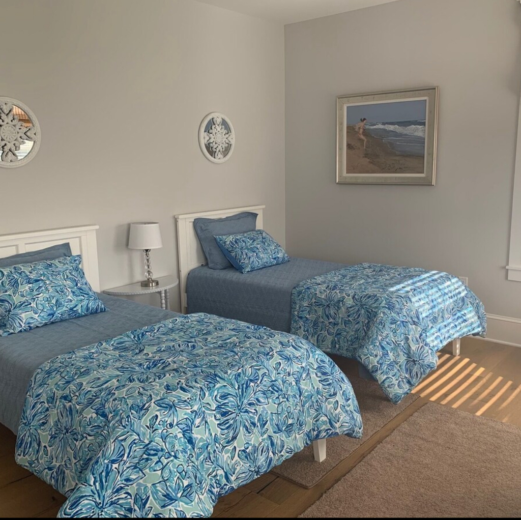 second floor twin bedroom