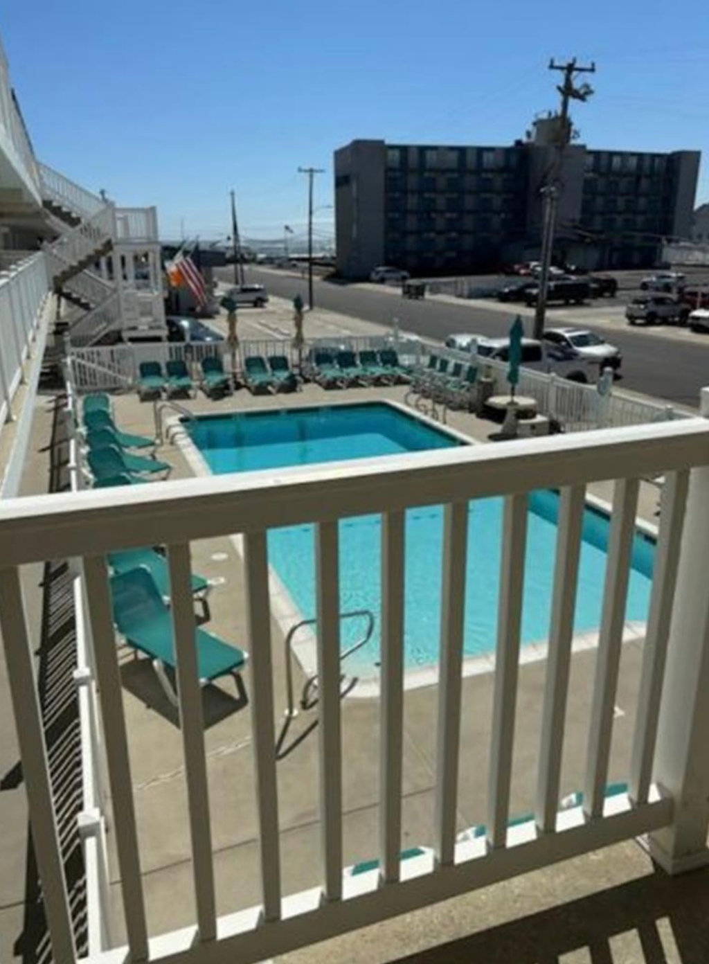 View of the pool