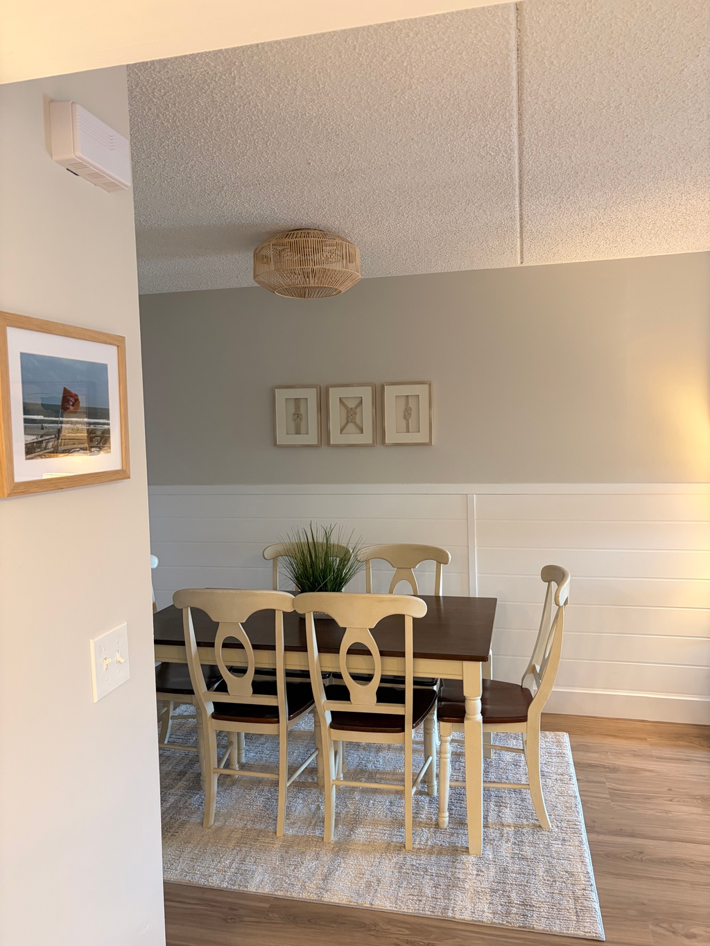 Dining from kitchen.