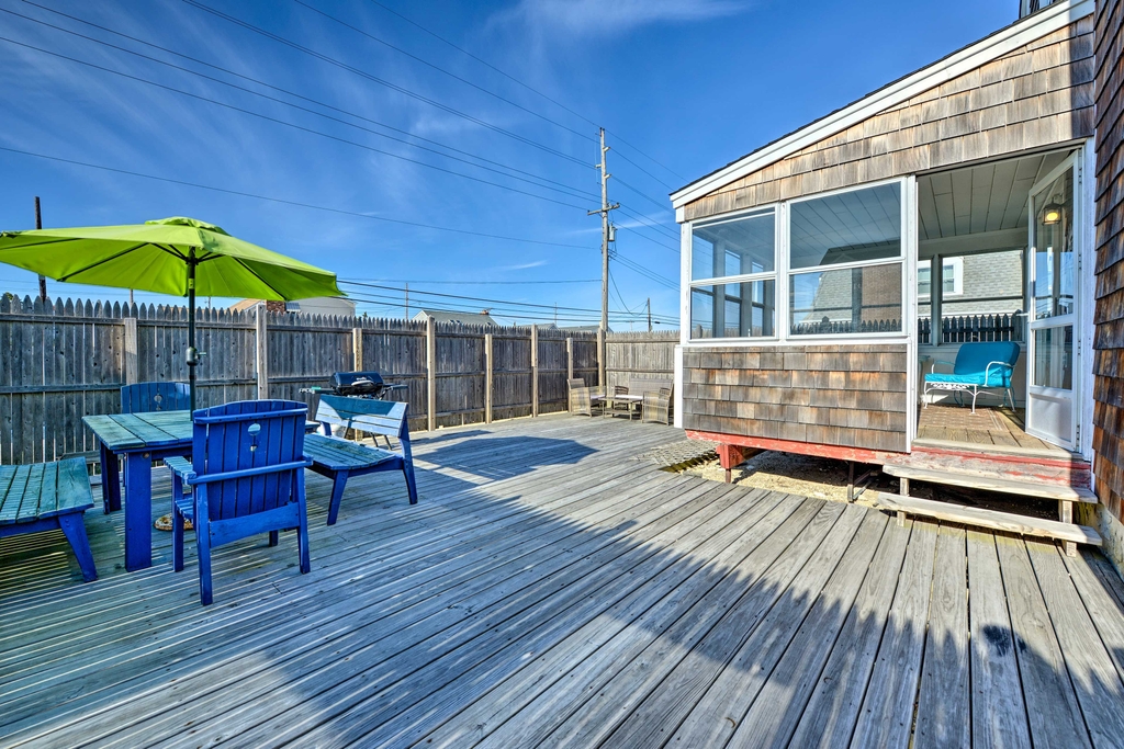 Fenced In Deck