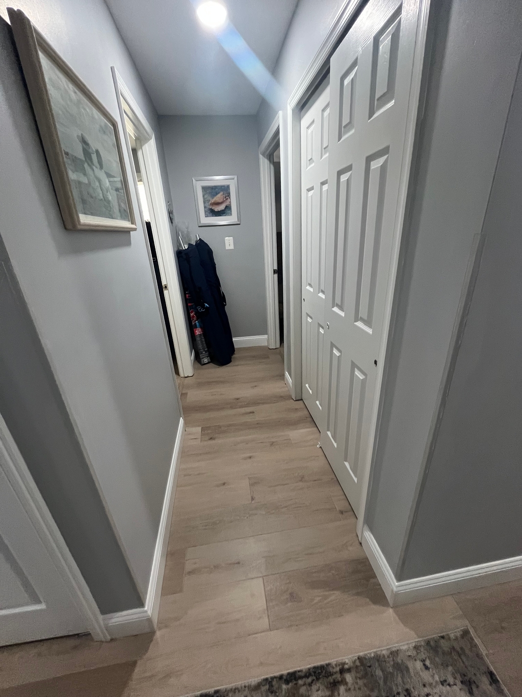 Hallway to 2nd and 3rd Bedrooms