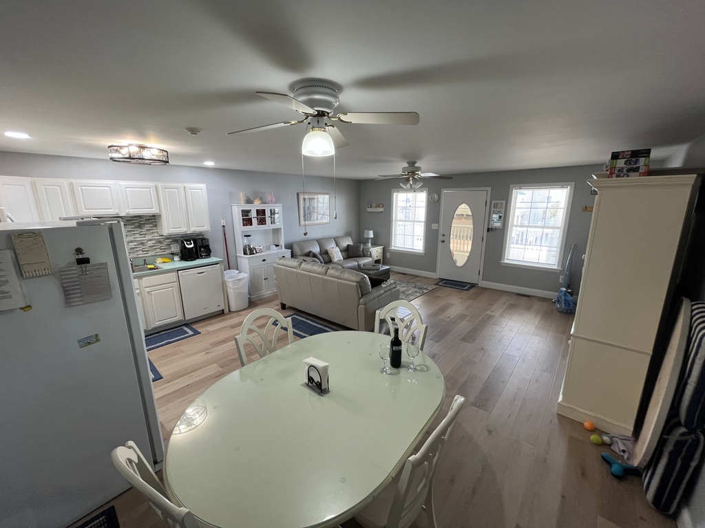 Kitchen and Living Room