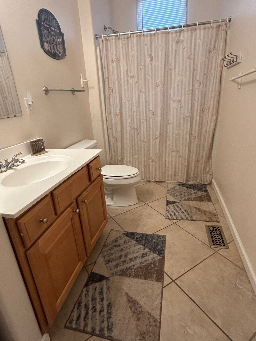 Hall bath