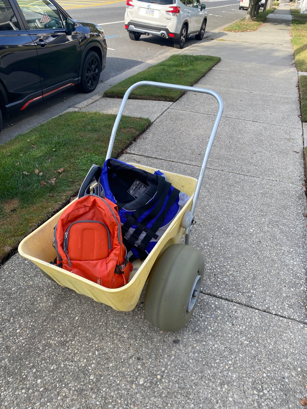 Beach Cart provided