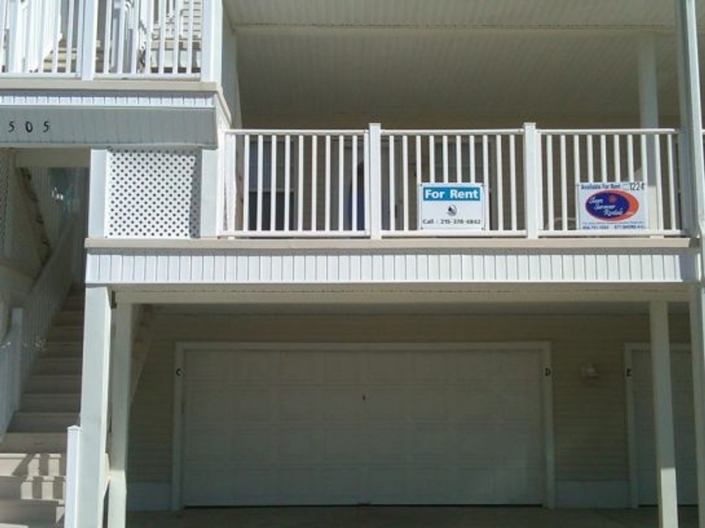 Garage and Deck