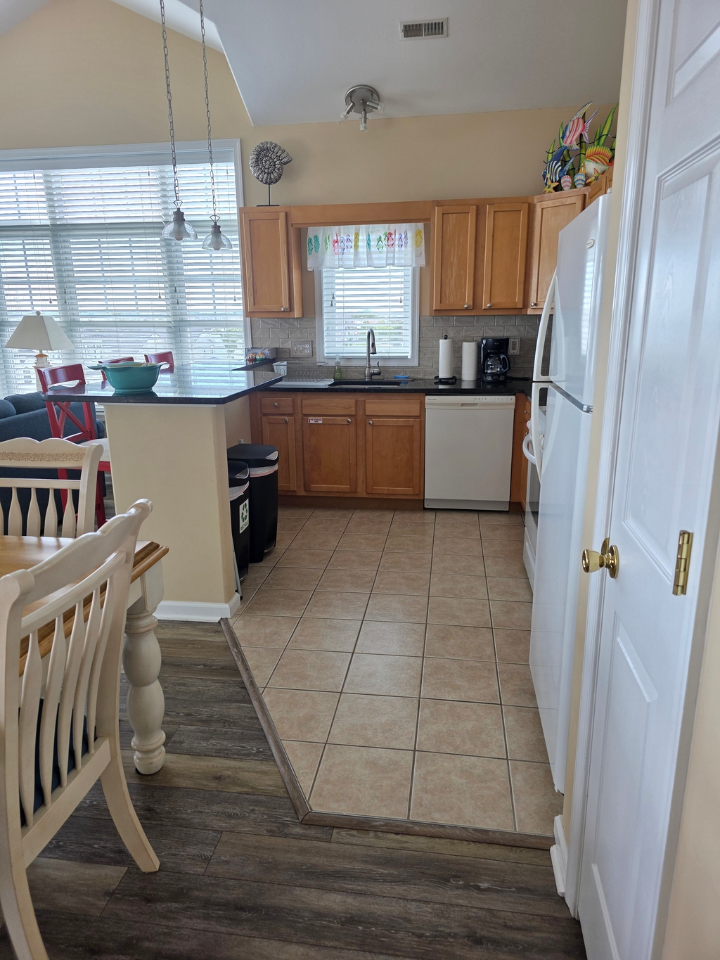 Kitchen From Dining Room